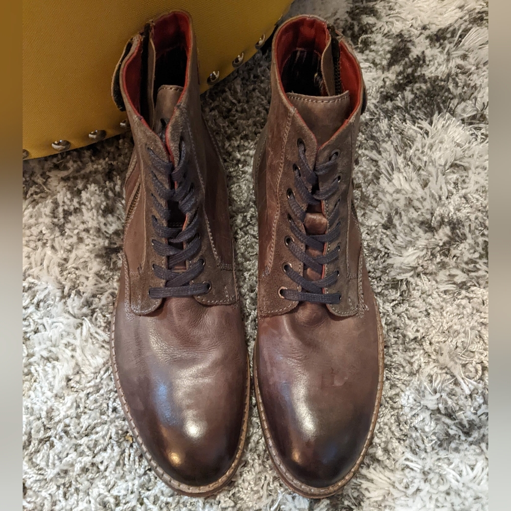 European Leather Boots Size EU 45 or US 11